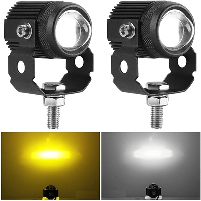 Alta luminosità Blakc cassa monoobiettivo Motociclo proiettore luce a LED
