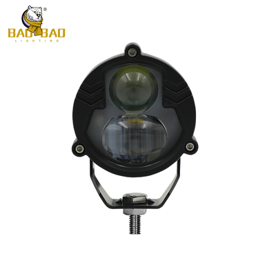 2 fasci Bianco Giallo Flash 80V Motociclo Universale Lampada LED