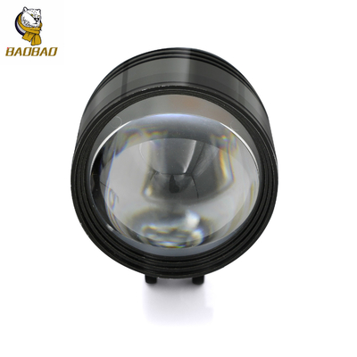 Casing in alluminio Bianco giallo Flash 24V Motociclo LED Spotlight