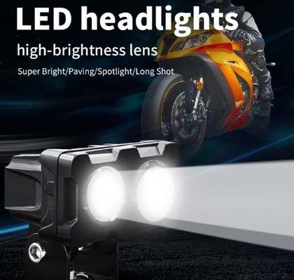 Giallo Bianco Flash 36W Luci universali per motociclisti