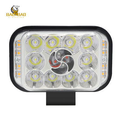 3 pollici rosso blu flash 80V faro moto LED luce proiettore