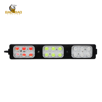 Fancy Light Bar 18 LED Modulo Lampada Rosso Blu lampeggiante Decorazione Bici