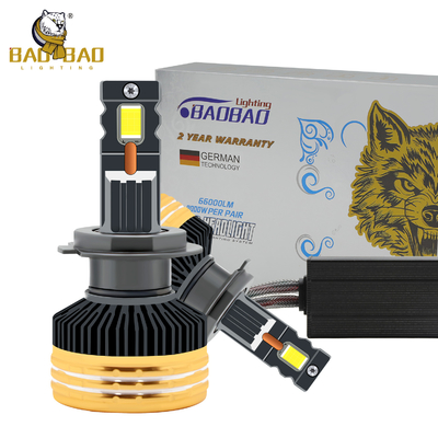 Lumiere di fondo H4 H7 H11 9005 9006 Lampada a LED per veicoli a motore