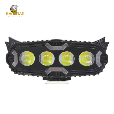 Proietto di avvertimento in plastica rosso blu Luce Bianco Giallo Doppio colore Motociclista Fog Light