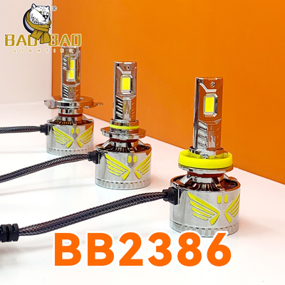 Lampada a LED di ferro dorato lampadina a LED impermeabile H4 H7 H11 9006 9005 Lampada a LED per auto
