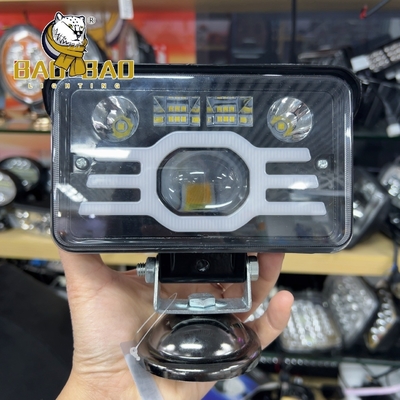 3 pollici LED luce di lavoro Bianco giallo doppio colore per camion per auto 4x4 accessori